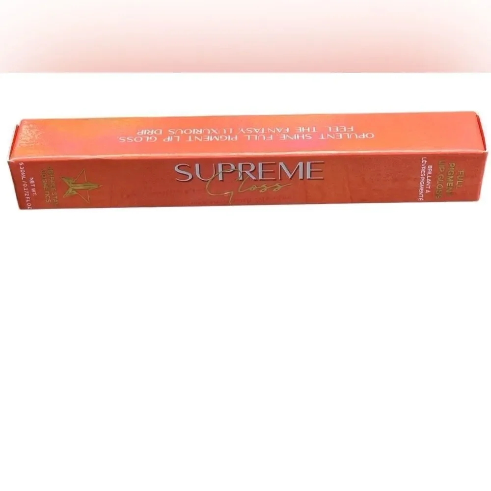 NIB Jeffree Star Supreme Gloss Full Pigment Lip Gloss in Entwined
